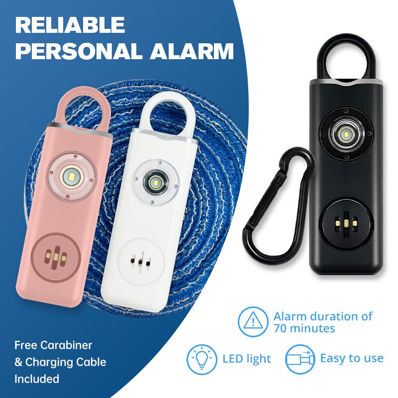 Personal Alarm Keychain - He Original Personal Safety Siren for