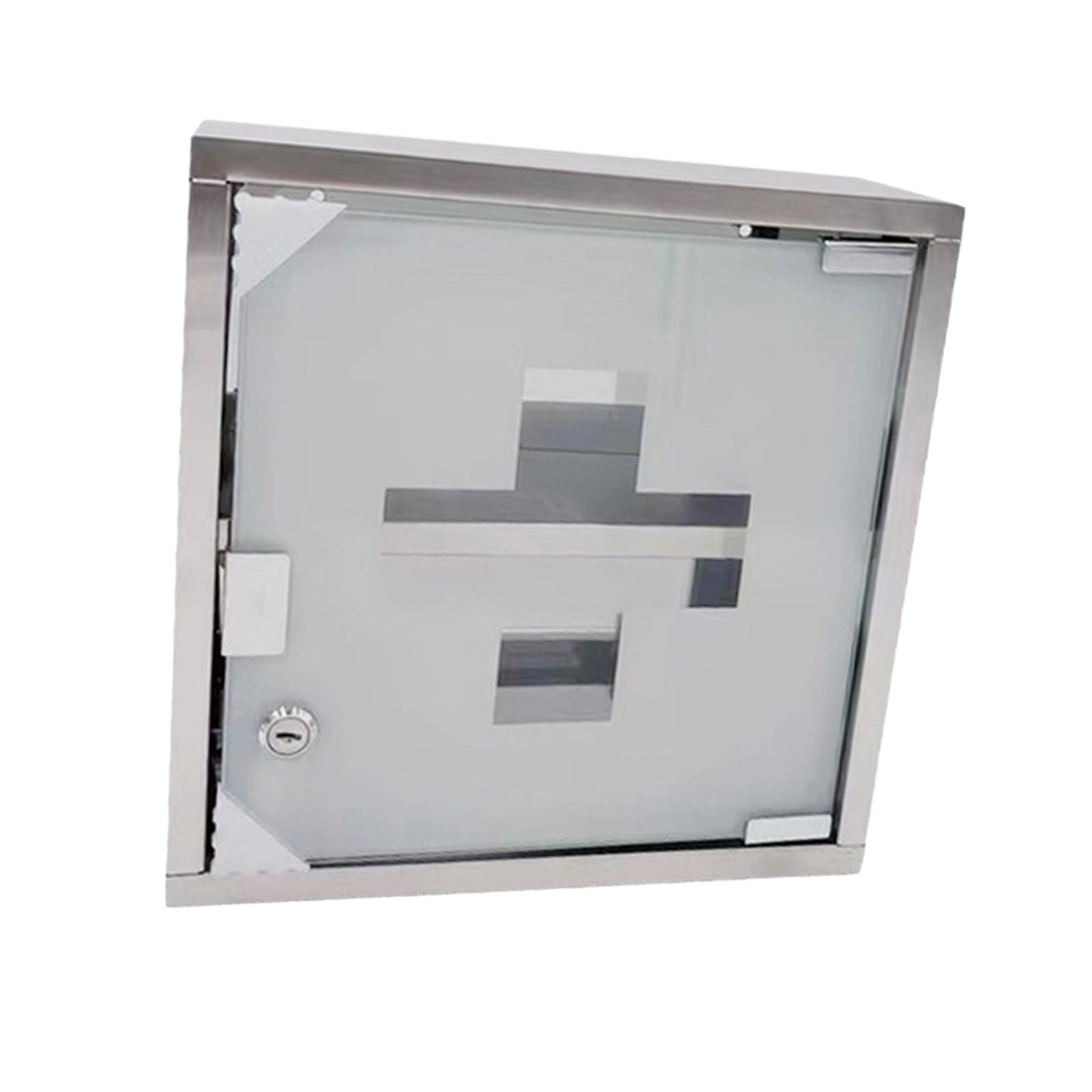 First Aid Medical Box Wall Mou - đánh giá và giá Medicine Cabinet Lock