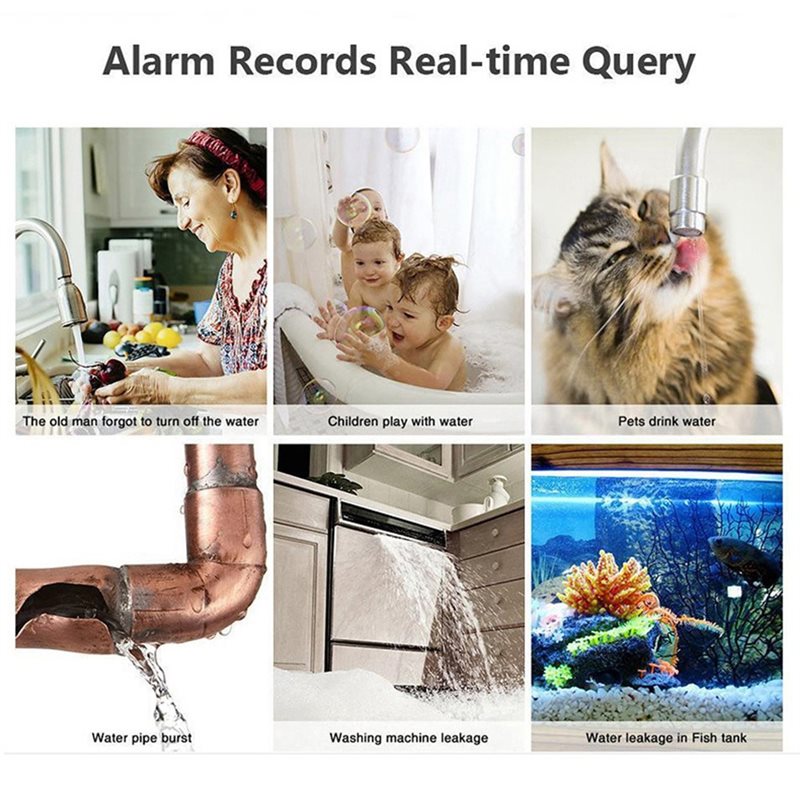SYW-Tuya WIFI Water Overflows  - đánh giá và giá Water Alarm Sensor