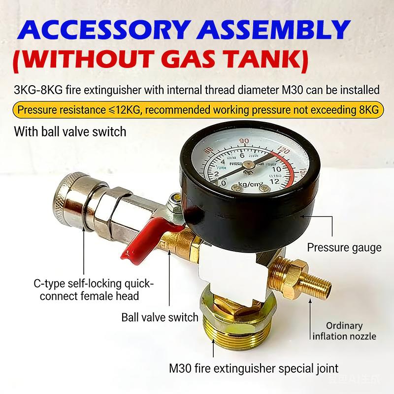 Hot Sale Small Air Tank Pressu - đánh giá và giá Fire Extinguisher Small