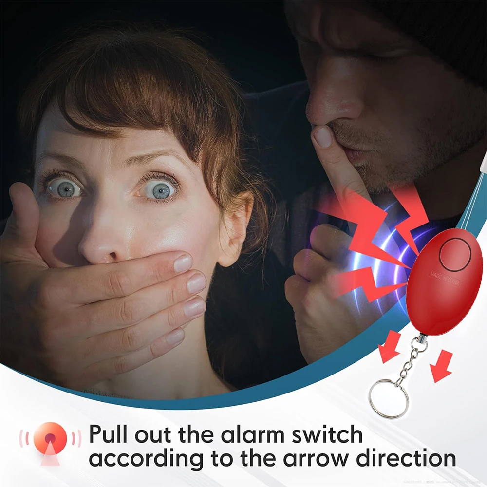 120dB Self-Defense Keychain Sa - đánh giá và giá Personal Alarm Keychain