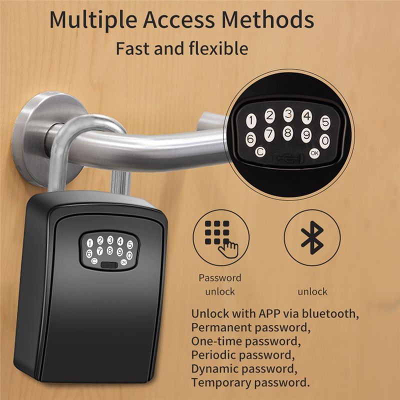A92Z TUYA Smart Key Box Blueto - đánh giá và giá Lockbox Key Secure