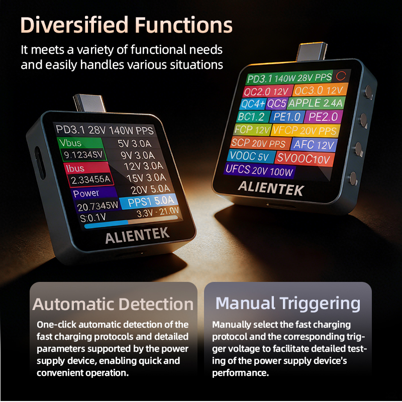 ALIENTEK C2 Type C USB Tester  - đánh giá và giá Co Detector Plug