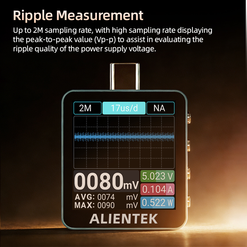ALIENTEK C2 Type C USB Tester  - đánh giá và giá Co Detector Plug